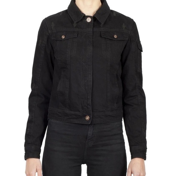 Motorcycle Denim Jacket - Picture 2 of 15